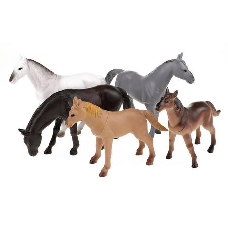 Toi-toys Speelset Paarden 5-delig 12 Cm