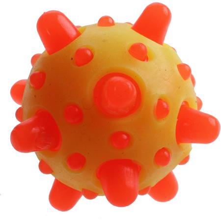 Toi-toys Stressbal Meteor Ball Geel/oranje 6,5 Cm
