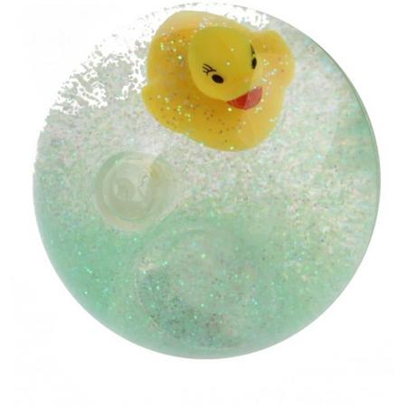 Toi-toys Stuiterbal Glitter Met Licht Groen 7 Cm
