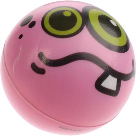 Toi-toys Stuiterbal Monster Ballz Roze 8 Cm