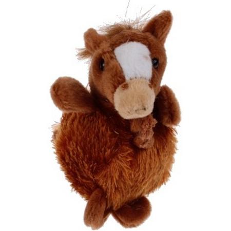 Toi-toys Stuiterknuffel Paard 10 Cm Bruin