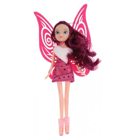 Toi-toys Tienerpop Fairy Secrets Elf 22 Cm Roze Vleugels