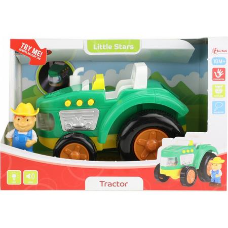 Toi-toys Tractor Groen 23 Cm