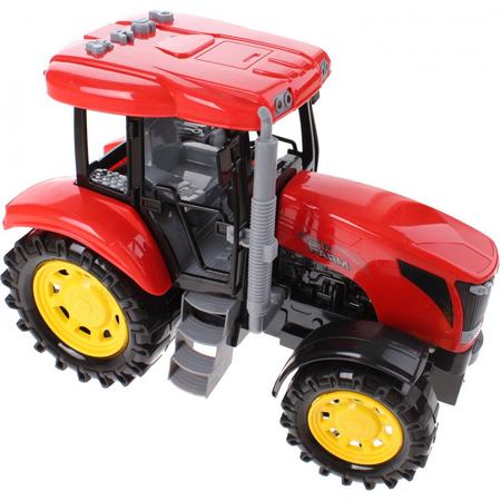 Toi-toys Tractor Licht En Geluid Rood 28 Cm