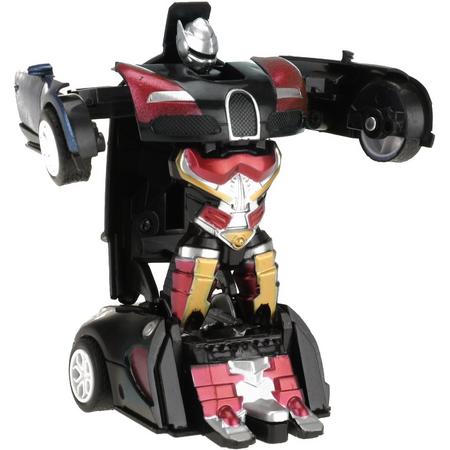 Toi-toys Transformer Robot Rood 14 Cm