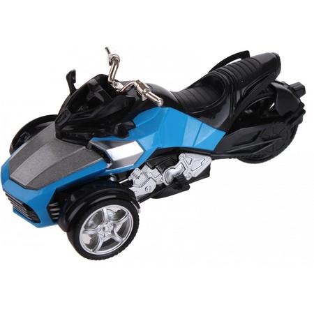 Toi-toys Trike Met Pull Back Blauw 15 Cm