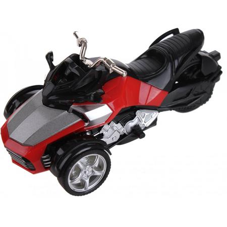 Toi-toys Trike Met Pull Back Rood 15 Cm