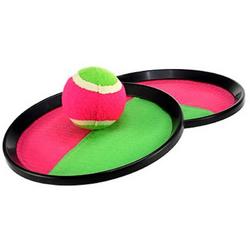 Toi-toys Vangspel Klittenband Groen/roze 18 Cm