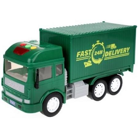 Toi-toys Vrachtwagen Met Licht En Geluid Groen 27 Cm