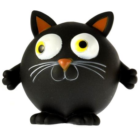 Toi-toys Vrolijke Bollige Kat 12 Cm Zwart