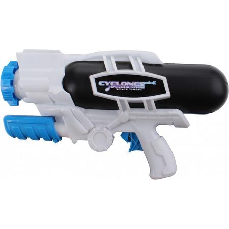 Toi-toys Watergeweer Cyclones 2 Strepen Wit 28 Cm
