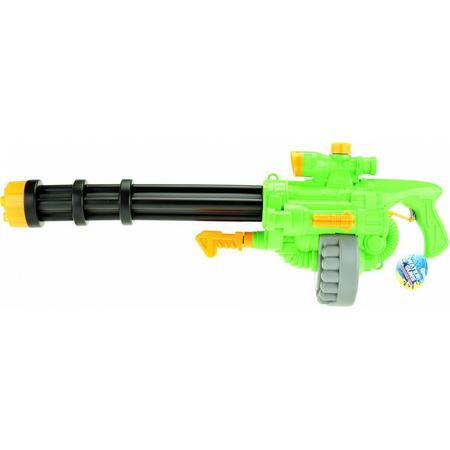 Toi-toys Waterpistool Machinegeweer Groen/zwart 65 Cm