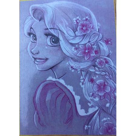 TOPMO Diamond painting- Rapunzel ( Tangled) - volledig 40x50cm