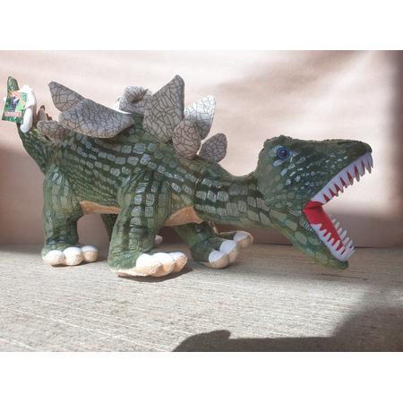Dinosaurus Pluche Stegosaurus 40 cm hoog 55 lang