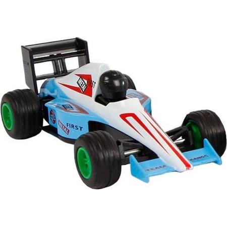 Toys Amsterdam Race-auto Formula Junior 13,5 Cm Die-cast Blauw/wit