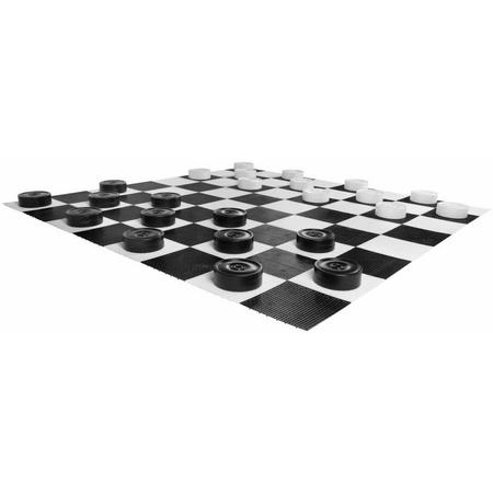 XXXL Giga Damspel (Checkers, 8x8 vakken), Groot Damspel voor buiten