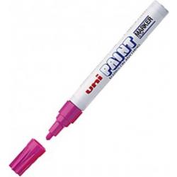 Uni Paint PX-20 Paint Marker - Roze verfstift met 2.2 – 2.8 mm punt