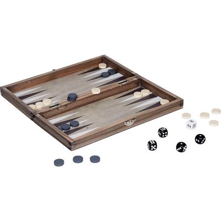 Urban & Gray - Backgammon - Schaken - 28 x 28 cm