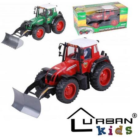 Tractor XL met voorlader of schuiver ROOD