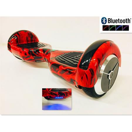 Hoverboard 6.5 INCH Red-Flame  Bluetooth ,TaoTao