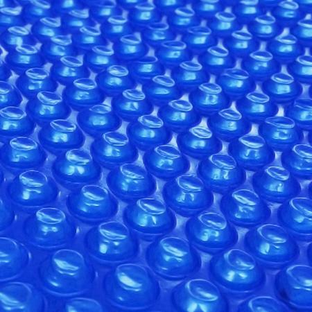 Solar zwembadfolie drijvend rond 455 cm PE blauw (incl. Reparatiekit)