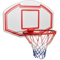   Basketbal achterpaneel set wandgemonteerd 90x60 cm
