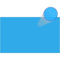   Zwembadhoes rechthoekig 1000x600 cm PE blauw