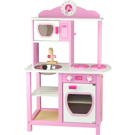 Viga Toys - Kinderkeuken Prinses - Roze