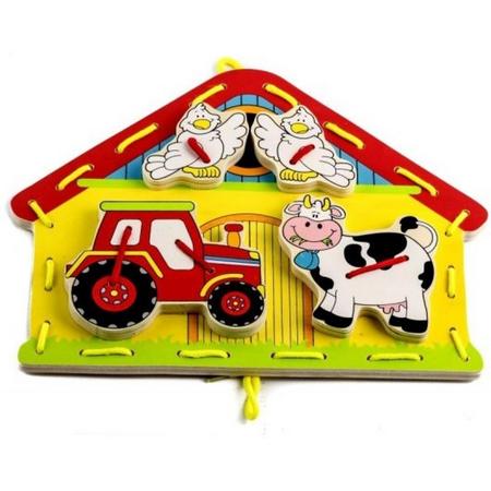 Viga Toys Veterboerderij 29 Cm Multicolor
