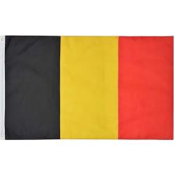 VlagDirect - Belgische vlag - België vlag - 90 x 150 cm.