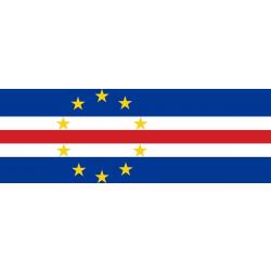 VlagDirect - Kaapverdische vlag - Kaapverdië vlag - 90 x 150 cm.