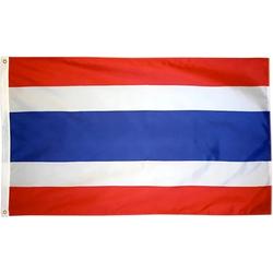 VlagDirect - Thailandse vlag - Thailand vlag - 90 x 150 cm.
