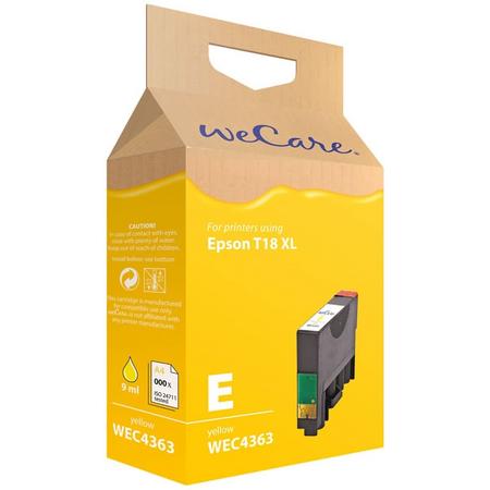 Wecare WEC4363 Geel inktcartridge