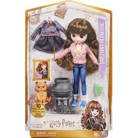 Wizarding World Harry Potter - Hermelien Griffel Pop - 20 cm - Cadeauset