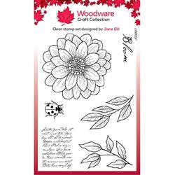 Woodware Clear Singles Stamp Ditsy Daisy