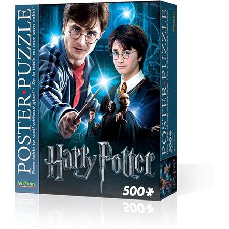 Wrebbit 2D Poster Puzzel Harry Potter - 500 Stukjes