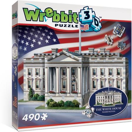 Wrebbit 3D Puzzle - The White House 490 stukjes