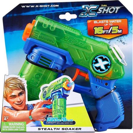 Waterpistool  - X-Shot Stealth - super soaker - waterpistool jongens - waterspuit - zwembad pistool