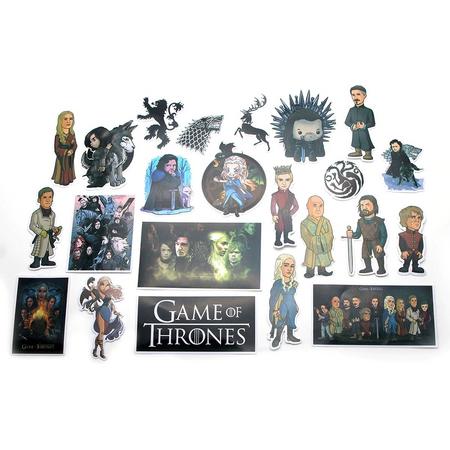 Game of Thrones Stickers Mix - Laptop Stickers - 23 Stuks