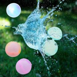 Herbruikbare waterballonnen - 6 stuks - waterbal - waterspeelgoed - tiktok - herbruikbare waterballon - voor buiten - voor in het zwembad