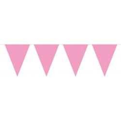 Vlaggenlijn - Geboortevlaggen - Roze - Geboorte meisje - Vlaggenlijn geboorte - slingers