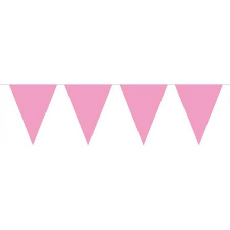 Vlaggenlijn - Geboortevlaggen - Roze - Geboorte meisje - Vlaggenlijn geboorte - slingers