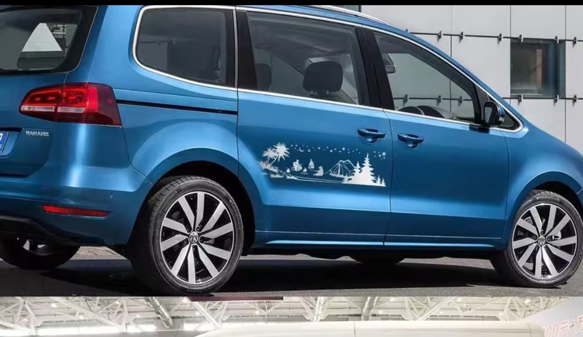 Van Body Side Stickers 130x36 cm – Camper, Caravan, Auto & RV Decals