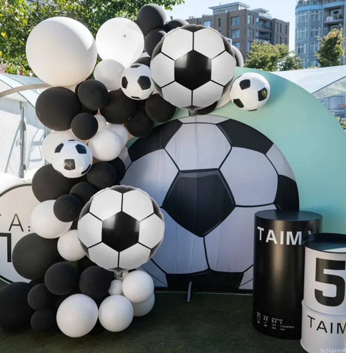 Ballon voetbal 120 stuks