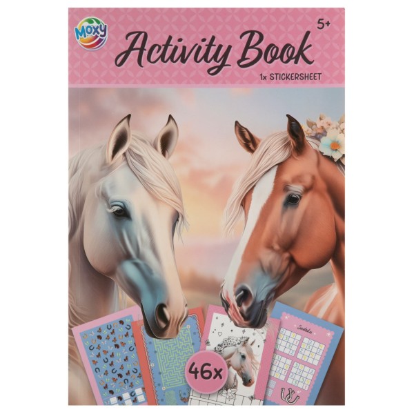 Activiteiten Boek A4 Horse Collection 24 Pagina\s