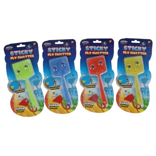 Amazing Cool Sticky Vliegenmepper + 2 Vliegen