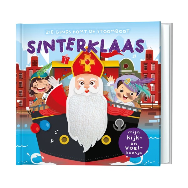 Boek Mijn Kijk En Voelboekje Sinterklaas