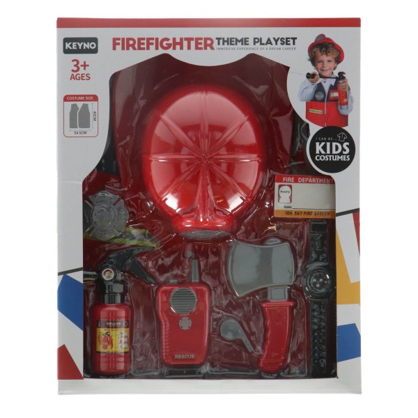 Brandweer Verkleedset Met Accessoires