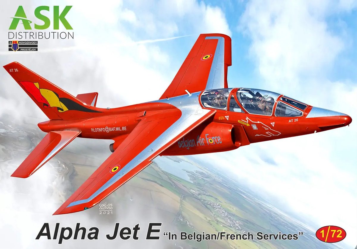 KP Alpha Jet E  1:72