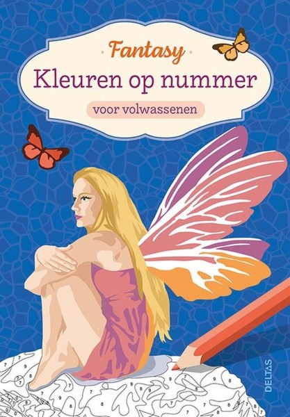 Kleuren Op Nummer Voor Volwassenen - Fantasy